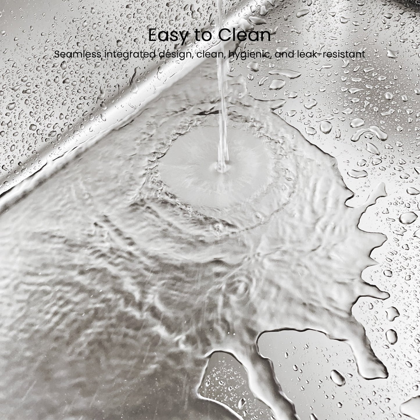 Cat Litter Box with High Sides Large Stainless Steel Cat Litter Pan 23.6" X 15.7" X 5.9"