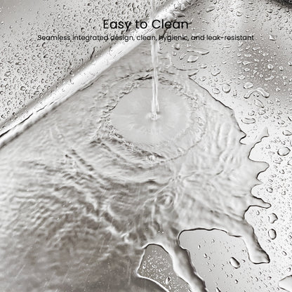 Cat Litter Box with High Sides Large Stainless Steel Cat Litter Pan 23.6" X 15.7" X 5.9"