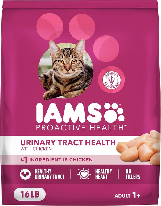 Proactive Health Adult Urinary Tract Healthy Dry Cat Food with Chicken, 16 Lb. Bag